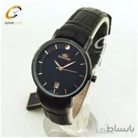 ساعت مچی تک موتور زنانه بند چرمی الگانس