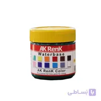 مادر رنگ سبز اکریلیک آق‌ رنگ ربعی حجم 250 سی‌سی