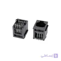 کانکتور شبکه RJ45 پلاستیکی صاف
