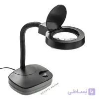 ذره بین رو میزی چراغ دار LED