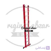 نردبان مخابراتی 2 کشو 22 پله 6 متری اولدوز اسلایدینگ