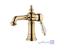 شیرآلات شودر مدل بیزانس (طلایی مات*روشویی (تو کاسه))
