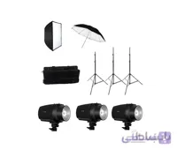 کیت کامل فلاش استودیویی اس اند اس 180 ژول S&S GY-180
