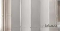 پاراوان طرح کلاسیک رنگ سفید