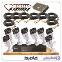 پکیج فروشگاهی 8 دوربین 8کانال برایتون