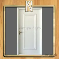 درب با روکش PVC تک قاب کد 610