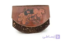 کیف دوشی چرم طبیعی اشبالت قلم زنی
