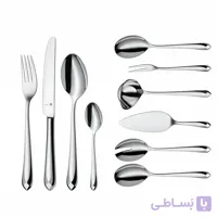 سرویس قاشق و چنگال 66 پارچه دبلیو ام اف مدل JETTE