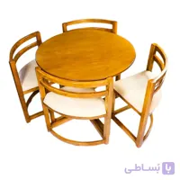 ميزوصندلي ناهارخوري ٤ نفره لمكده مدل AM20