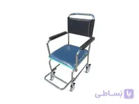 ویلچر چهار چرخ کوچک 695 مخصوص حمام و توالت