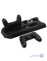 پایه نگهدارنده PS4 Slim PRO دارای فن خنک کننده