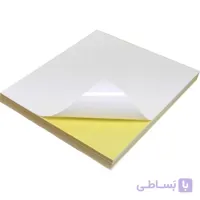 کاغذ پشت چسب دار مات