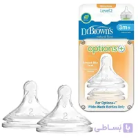 سرشیشه دو عددی آپشن پلاس 3+ کد 2201 دکتر براون Dr Brown’s