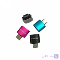 تبدیل او تی جی OTG تایپ سی TYPE C مدل REMAX بدنه فلزی