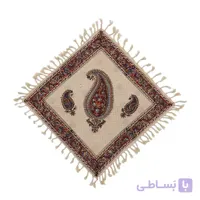 رومیزی قلمکارِی مربعی سنتی سایز 40*40 سانتی متر کد s25