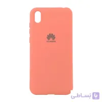 قاب سیلیکونی زیر بسته کد رنگ 539 گلبهی-Huawei Y5 2019