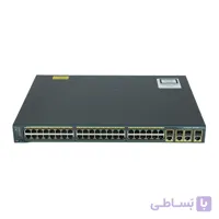 سوييچ 48 پورت گیگابایت سیسکو مدل WS-2960G-48TCL ا Cisco WS-2960G-48TCL 48-Port Gigabyte Switch