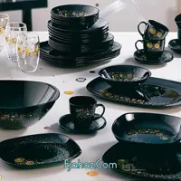 سرویس آرکوپال 44 پارچه لومینارک فرانسه مدل کومت نوا شب لومینارک(Luminarc)