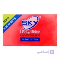 استیک نوت سایز 75 125 میلی متری اسکای