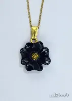 گردنبند رزینی طرح گل کد ۲۶