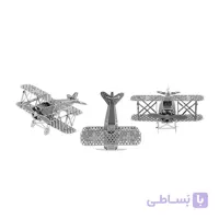 پازل فلزی سه بعدی هواپیمای فوکر