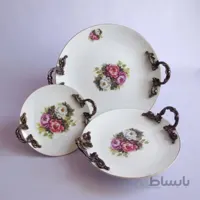 شیرینی خوری پایه دار مدل sirinمتوسط آنتیک G110