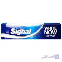 خمیر دندان سیگنال سری White Now تیوب 75 میلی لیتر