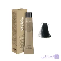 رنگ مو ویتاال vitael شماره 1.0 مشکی طبیعی