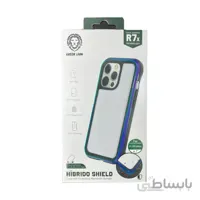کاور گوشی و قاب محافظ شفاف گرین لاین مدل Hibrido Shield مناسب گوشی موبایل اپل iPhone 13 Pro Max