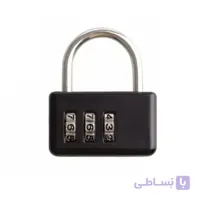 قفل رمزدار نیچرهایک مدل Three Digit Wide Mini Password