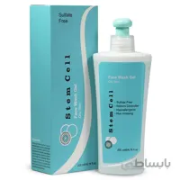 ژل شستشوی صورت استم سل مدل Oily skin حجم 200 میلی لیتر ا stem cell oily skin face wash