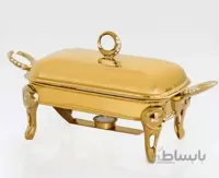 سوفله خوری طلایی مستطیل رزلند