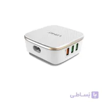 شارژر رومیزی الدینیو مدل A6704 دارای 6 پورت ا LDNIO A6704 6 Fast Charge Port Desktop Charger