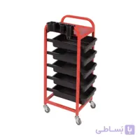 ترولی فلزی آرایشگاهی صنعت نواز مدل SN-2017