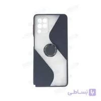 قاب گوشی سامسونگ M62 کاور M62 قاب پاپ سوکت دار با محافظ لنز دوربین گوشی M62 مدل حلقه انگشتی نگهدارنده موبایل مناسب ا New 2021 Case with popsocket for Samsung Galaxy M62