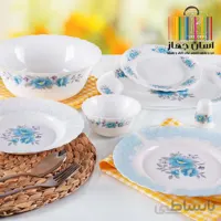 سرویس غذا خوری 28 پارچه پارس اپال طرح رزالین