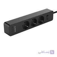 چند راهی 3 سوکت و 2 یو اس بی اوریکو ORICO GPC-3A2U-EU 3 AC Power Strip with 2 USB Charging Port