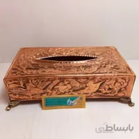 جادستمالی مسی گل و مرغ کد 13263266440