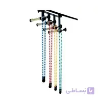 دستگاه بریل زنجیری 4تایی بدون لوله QH-B004 Background support four
