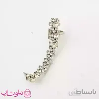 گوشواره لاله گوش نقره ای