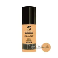 کرم پودر پمپی ال ای مدل Make Me Matt شماره 322 حجم 30میل ا LA Make Me Matt Airless Foundation No.322 30ml