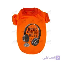 بلوز سگ و گربه یقه گرد برند Dog Baby