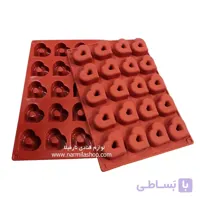 قالب مینی دونات قلب