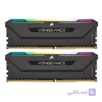 رم کامپیوتر Corsair VENGEANCE RGB PRO SL 16GB (8x2) 3600MHz CL18