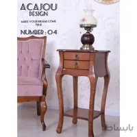 میز تلفن چوبی آکاژو مدل 04