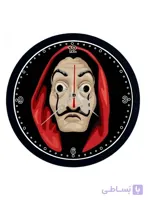 ساعت دیواری طرح سریال سرقت پول