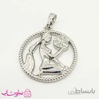 پلاک ماه تولد شهریور ژوپینگ نقره ای