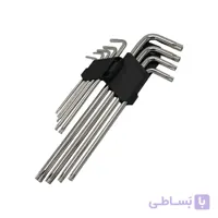 مجموعه 9 عددی آچار آلن ستاره ای اف تی تولز مدل FT TOOLS FT-007