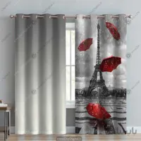 پرده پانچ برج ایفل pk-2586