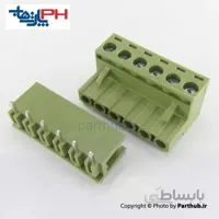 ترمینال 6 پین رایت انگل 5.08mm